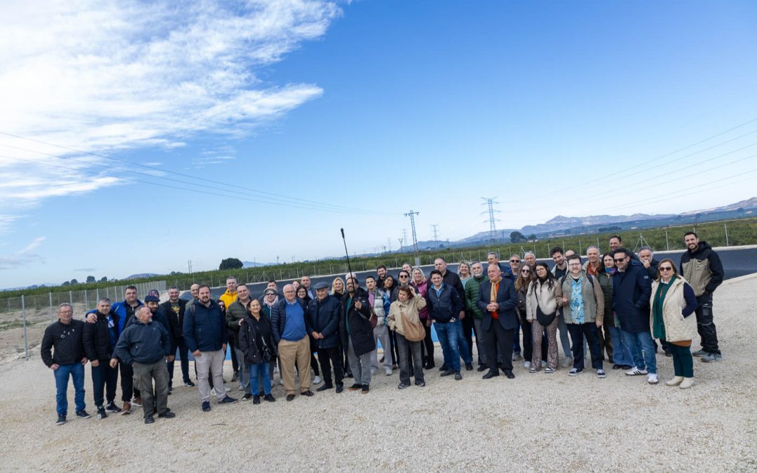 Benferri muestra su modelo de agricultura sostenible ante representantes de más de diez países europeos